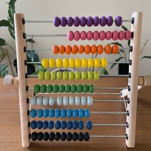 Colorful Wooden Abacus for Kids